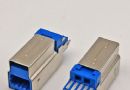 USB3.0 B公焊线 一体式
