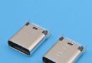 USB TYPE C母头夹板式 H10.5